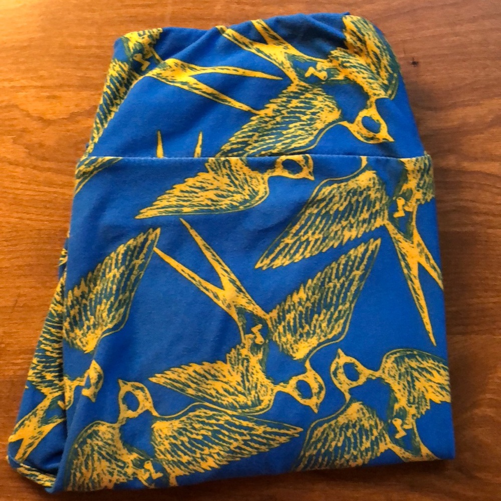 Lularoe bird leggings - OS